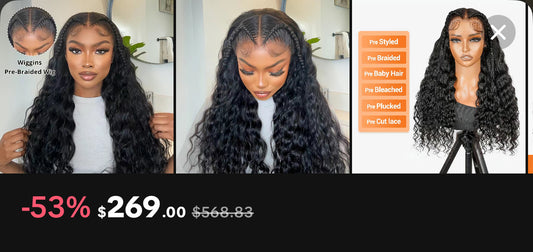 Lace Pre owned hair