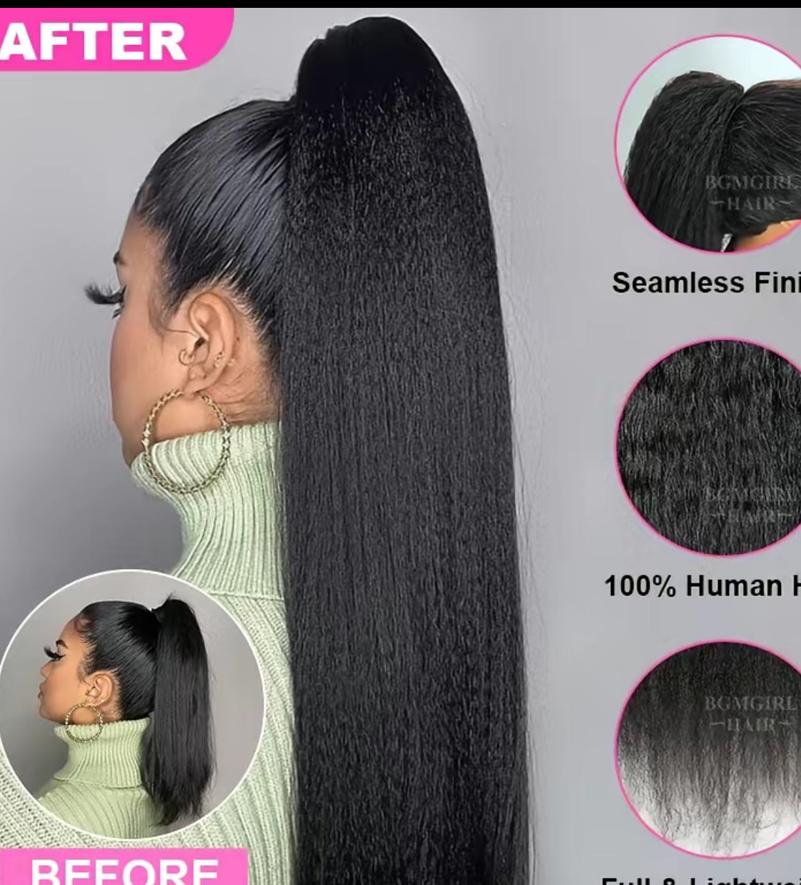 Ponytail Protective Hairstyle