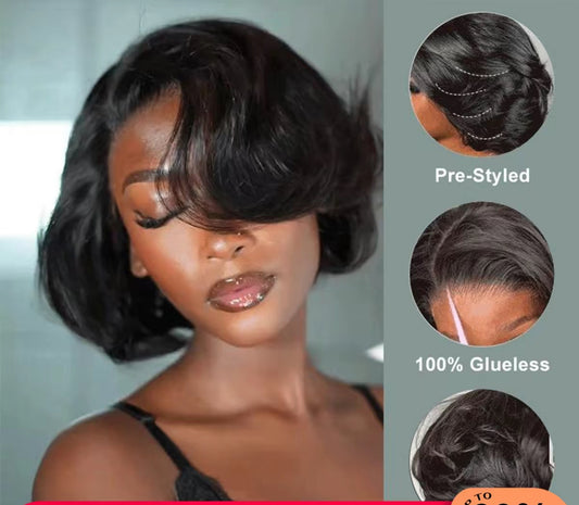 Short Bob lace pre owned