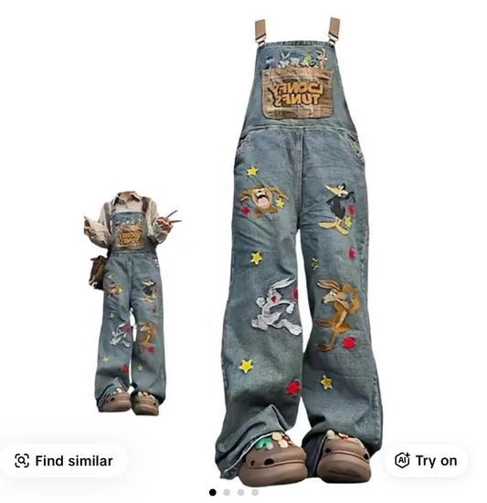 Jean fashion womenswear